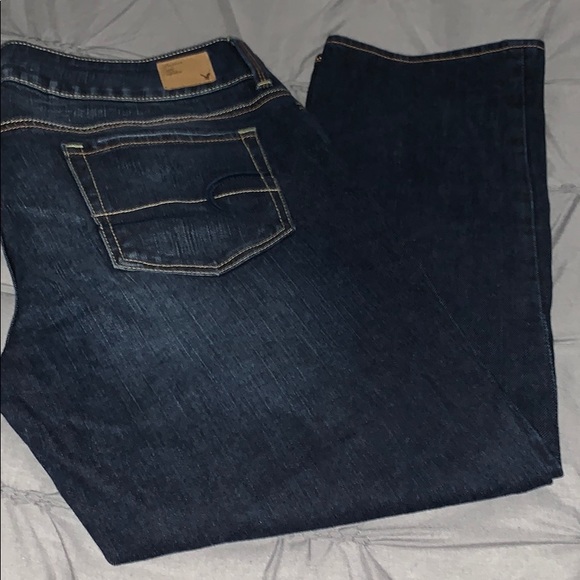 American Eagle Outfitters Denim - American Eagle Capri Stretch Jeans